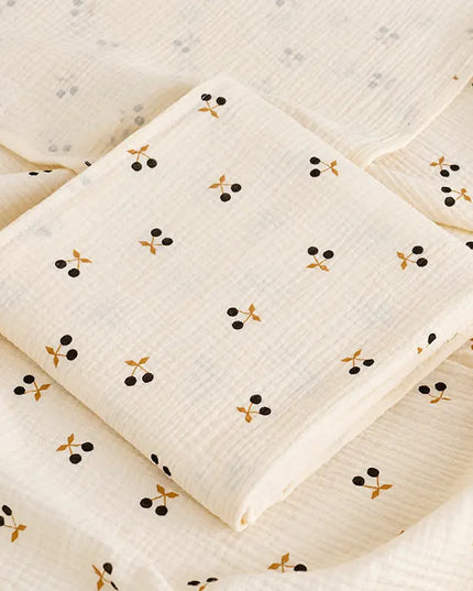 Korean Baby Double-layer Gauze Bath Towel Bells toys