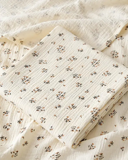 Korean Baby Double-layer Gauze Bath Towel Bells toys