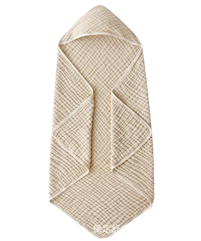 Hooded Baby Towels For Newborn Muslin Cotton Baby Bath Towel With Hood For Babies, Infant, Toddler And Kids, Large 90x90cm, Soft And Absorbent Newborn Essential Bells toys