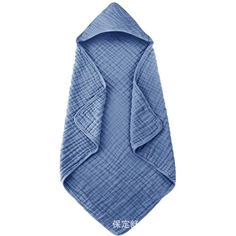 Hooded Baby Towels For Newborn Muslin Cotton Baby Bath Towel With Hood For Babies, Infant, Toddler And Kids, Large 90x90cm, Soft And Absorbent Newborn Essential Bells toys