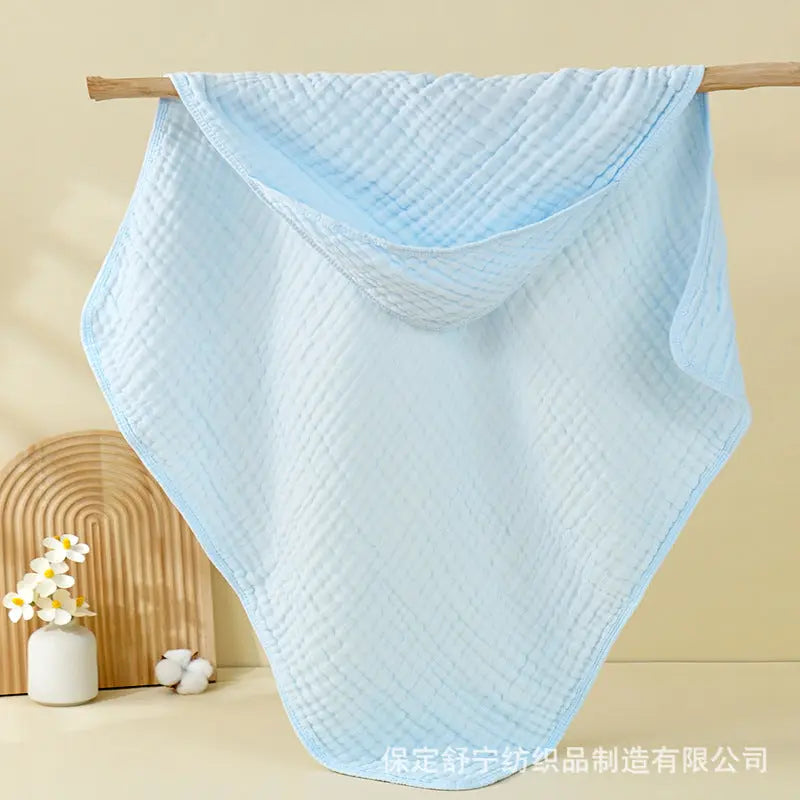 Hooded Baby Towels For Newborn Muslin Cotton Baby Bath Towel With Hood For Babies, Infant, Toddler And Kids, Large 90x90cm, Soft And Absorbent Newborn Essential Bells toys