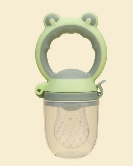 Baby Fruit Bite Bag Food Supplement Baby Molar Stick Bells toys